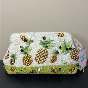 Made In India | Pineapple 🍍 Beaded Crossbody Bag